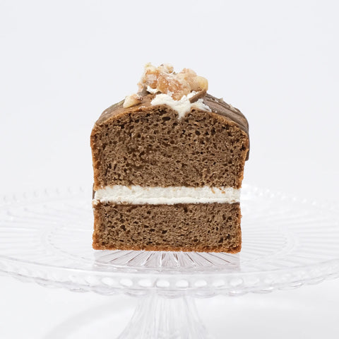低糖質な紅茶パウンドケーキの断面